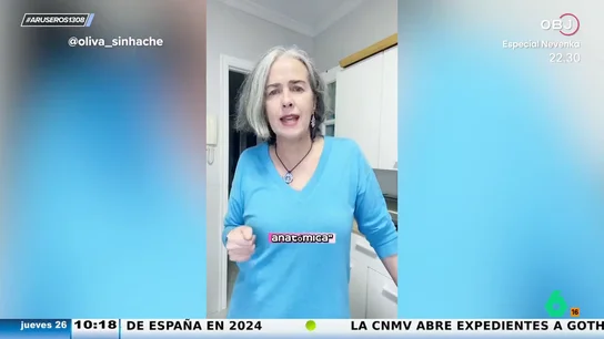 Olivia sin hache, al que diseñó el sillín de las bicis: "Me siento ahí y necesito un sacacorchos para desincrustarme" Olivia sin hache, al que diseñó el sillín de las bicis: "Me siento ahí y necesito un sacacorchos para desincrustarme"