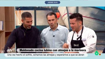 Iñaki López alucina con el precio de las almejas