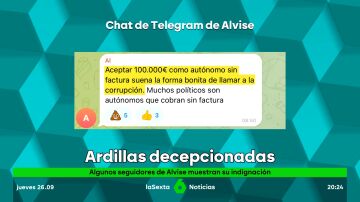 ardillas decepcionadas