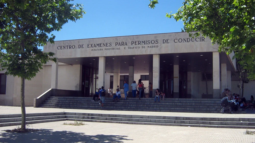 Sede del centro de exámenes para permisos de conducir de la Jefatura Provincial de Tráfico de Madrid
