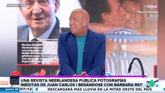 Alfonso Arús, tras las fotos del rey Juan Carlos con Bárbara Rey: "No hay nada que sea producto de la casualidad" Alfonso Arús, tras las fotos del rey Juan Carlos con Bárbara Rey: "No hay nada que sea producto de la casualidad"
