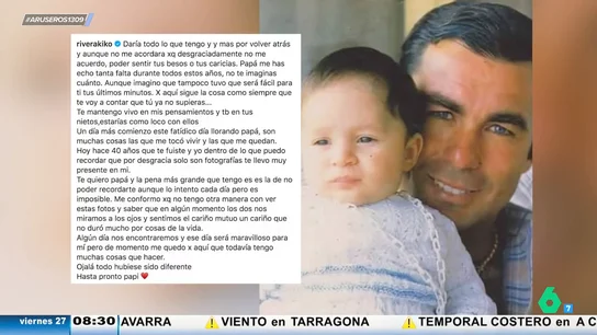 El 'dardo' de Kiko Rivera a Isabel Pantoja en su mensaje a Paquirri: "Qué te voy a contar que tú no supieras" El 'dardo' de Kiko Rivera a Isabel Pantoja en su mensaje a Paquirri: "Qué te voy a contar que tú no supieras"