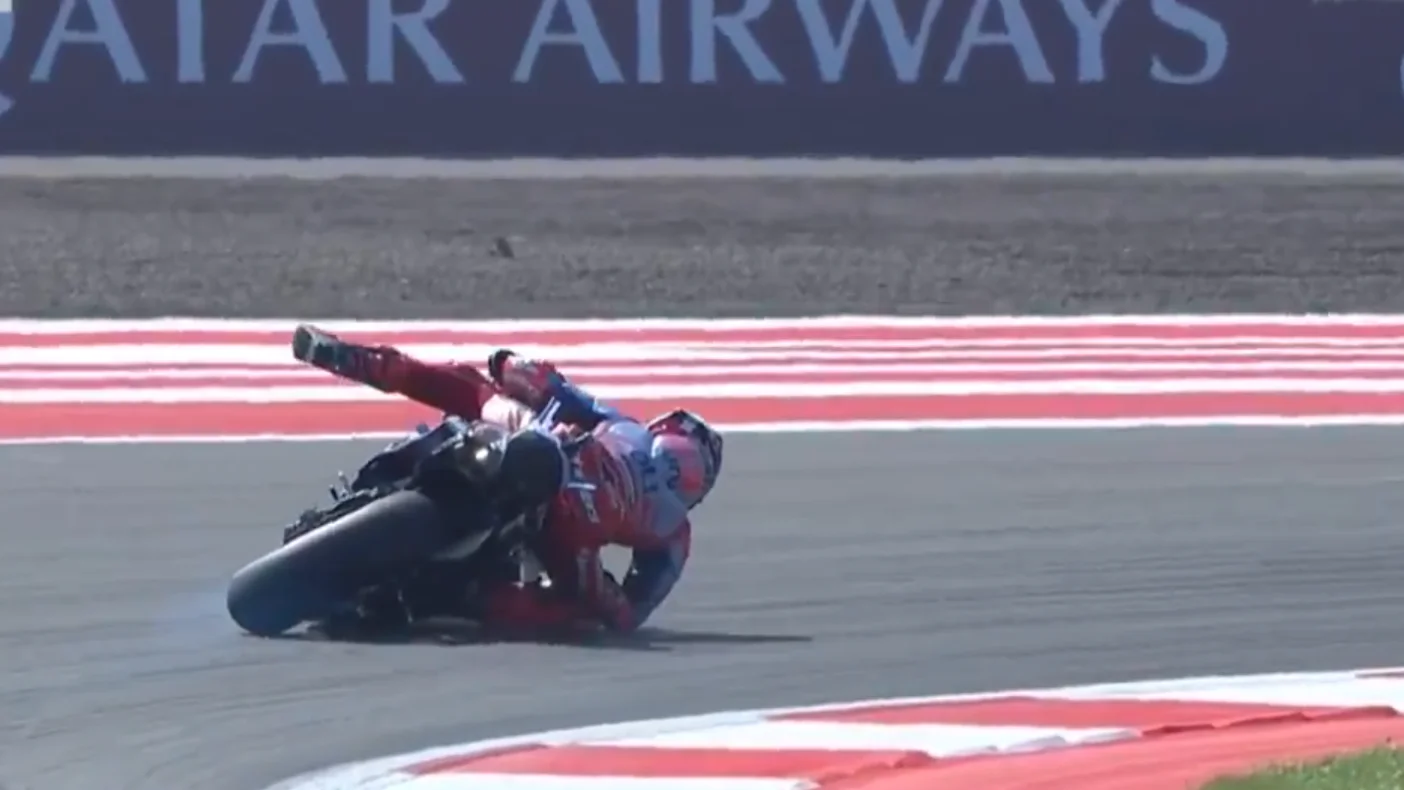 Salvada de Marc Márquez en Mandalika