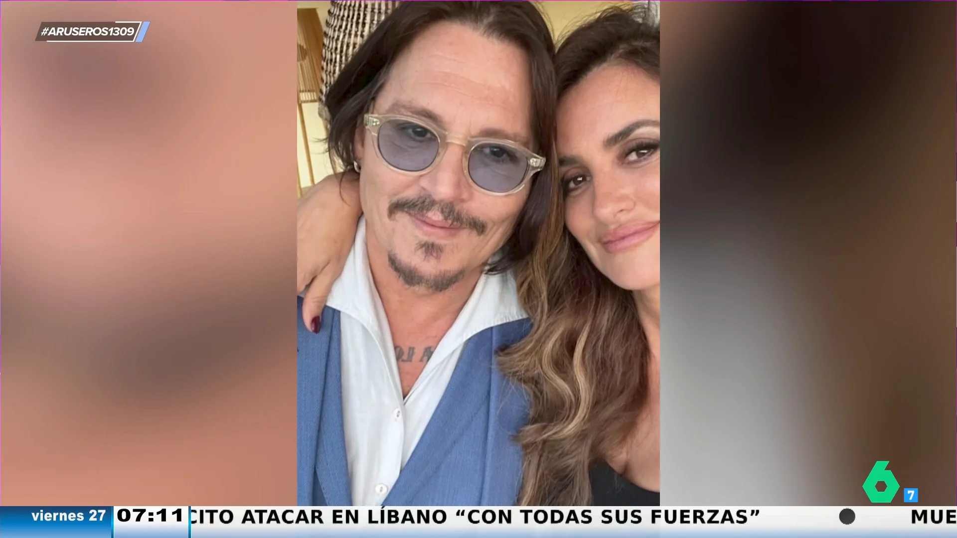 Penélope Cruz y Johnny Depp: así es la foto viral del reencuentro de 'Piratas del Caribe' que arrasa