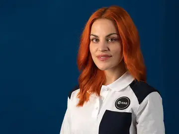 La astronauta española de reserva Sara García La astronauta española de reserva Sara García