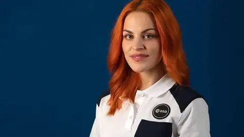 La astronauta española de reserva Sara García La astronauta española de reserva Sara García