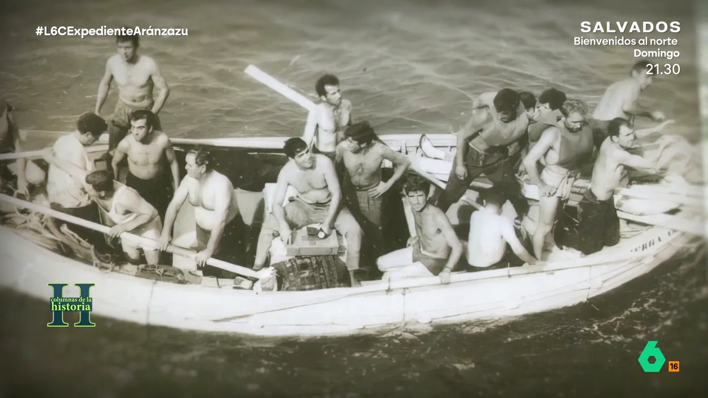 Las agónicas 14 horas a la deriva de los marineros del 'Sierra Aránzazu' laSexta Columna analiza con el hijo y el nieto de dos supervivientes del ataque al 'Sierra Aránzazu' cómo fueron las horas desde que abandonaron el mercante ametrallado en la costa de Cuba, hasta que fueron rescatados por un barco holandés.