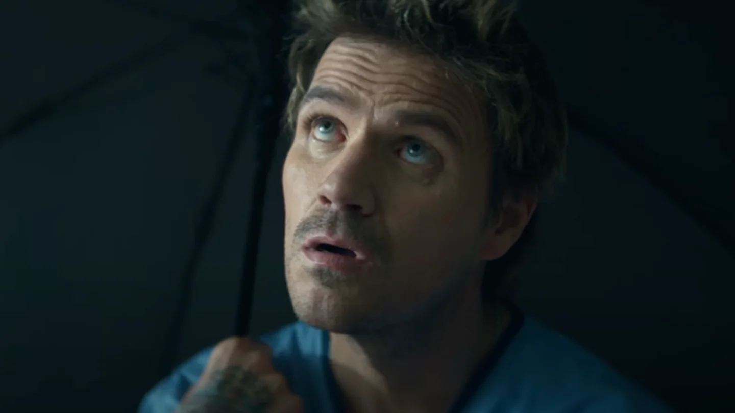 Dani Martín en el corto. Dani Martín en el corto.