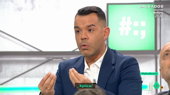 José María Camarero, en laSexta Xplica José María Camarero, en laSexta Xplica