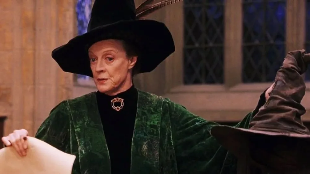 Maggie Smith era McGonagall en Harry Potter