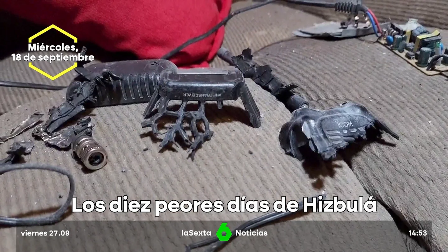 Los diez peores días de Hizbulá: de las explosiones de los buscas a la muerte del comandante de la unidad aérea Los diez peores días de Hizbulá: de las explosiones de los buscas a la muerte del comandante de la unidad aérea