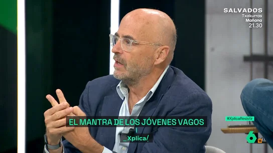 Javier Díaz-Giménez, en laSexta Xplica Javier Díaz-Giménez, en laSexta Xplica