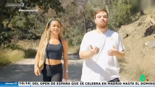 Ibai Llanos, a un hombre que le dice que deje de hablar y corra: "Tampoco es usted el Usain Bolt del Vallés" Ibai Llanos, a un hombre que le dice que deje de hablar y corra: "Tampoco es usted el Usain Bolt del Vallés"