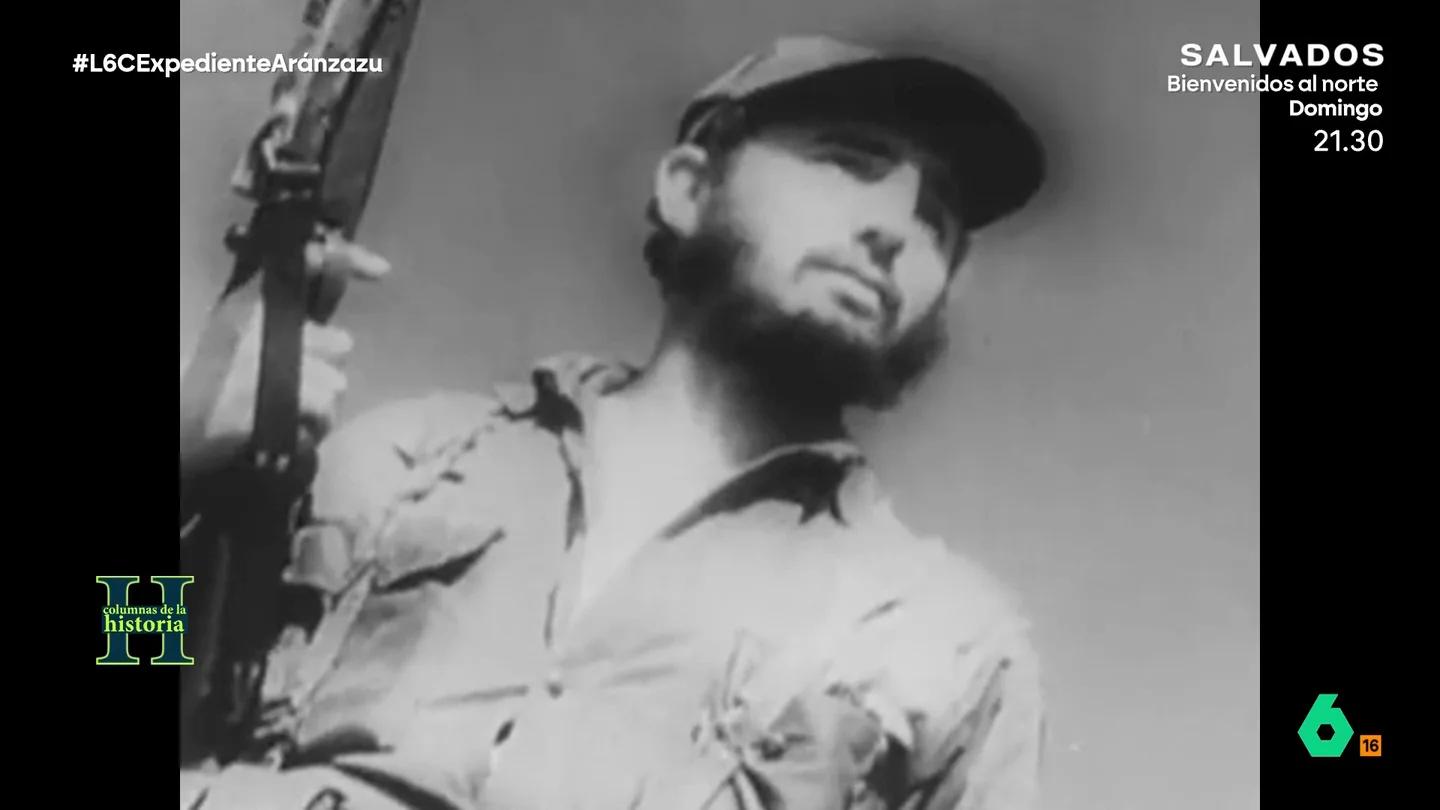 La sorprendente buena relación entre Franco y Fidel Casto que explica qué hacia el 'Sierra Aránzazu' en Cuba ¿Por qué había un barco español como el 'Sierra Aránzazu' llevando suministros a la Cuba comunista? ¿Qué había detrás de las buenas relaciones entre Franco y Fidel Castro? laSexta Columna lo analiza con historiadores en este vídeo.