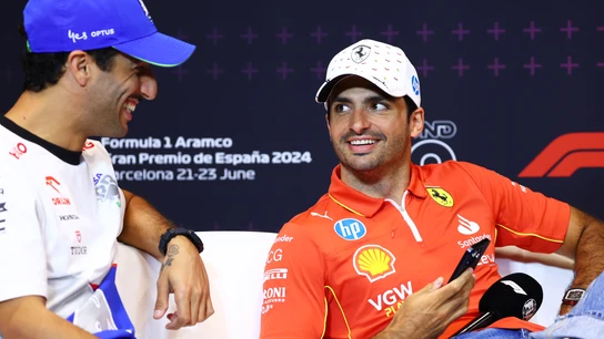 Carlos Sainz y Ricciardo Carlos Sainz y Ricciardo