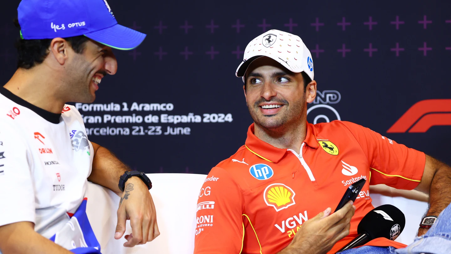 Carlos Sainz y Ricciardo Carlos Sainz y Ricciardo