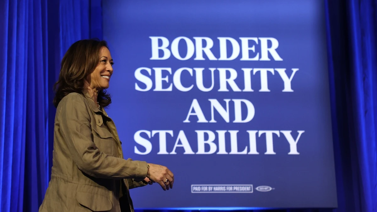 Kamala Harris, en Arizona