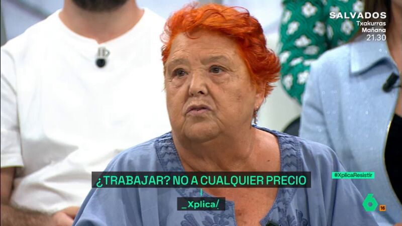 XPLICA "No se puede trabajar con cadenas": El aplaudido discurso de una pensionista que apoya que los jóvenes trabajen en mejores condiciones y sean felices 