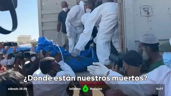 Israel abandona los cadáveres en contenedores Israel abandona los cadáveres en contenedores