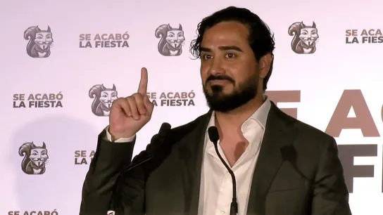 Alvise Pérez, líder de 'Se Acabo la Fiesta' Alvise Pérez, líder de 'Se Acabo la Fiesta'