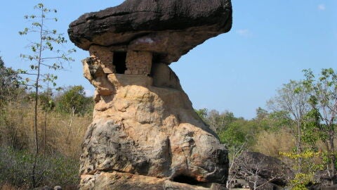 Formación rocosa en Phu Phrabat
