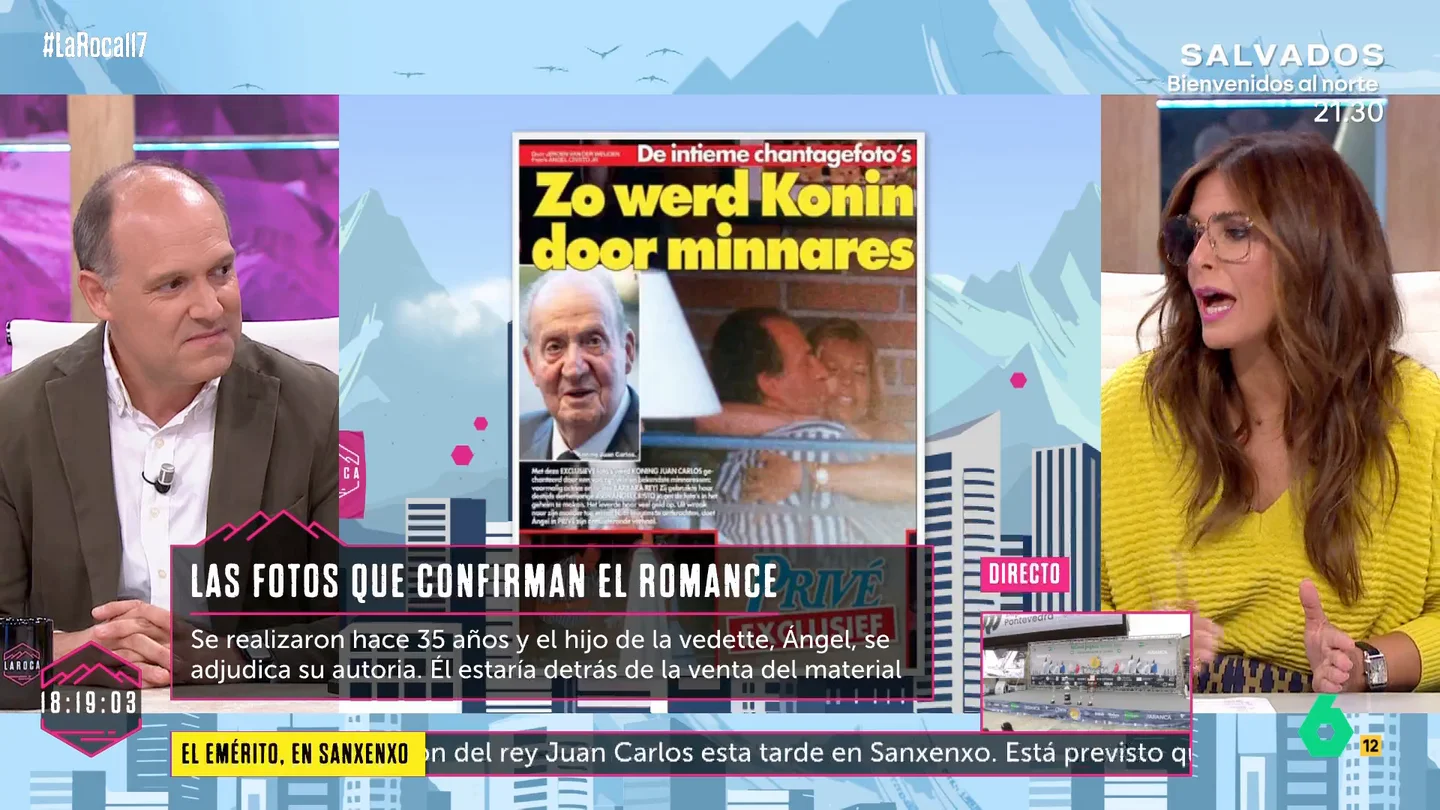 Esteban Urreiztieta, sobre el rey emérito Esteban Urreiztieta, sobre el rey emérito