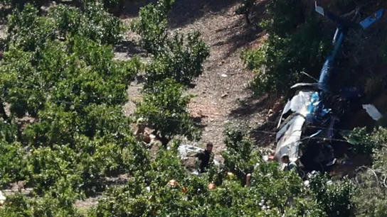 Accidente de helicóptero en Puçol Se calcula que hay 27.000 afectados