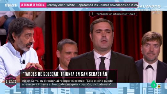 Juan del Val, hablando de ' Tardes de soledad'