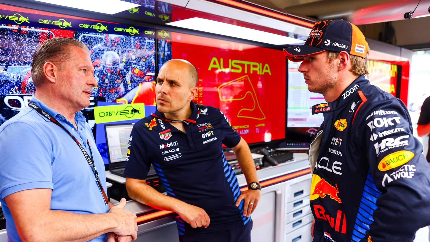 Jos Verstappen y Max Verstappen Jos Verstappen y Max Verstappen