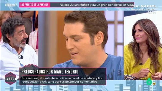 Nuria Roca y Juan del Val debaten sobre Manu Tenorio Nuria Roca y Juan del Val debaten sobre Manu Tenorio