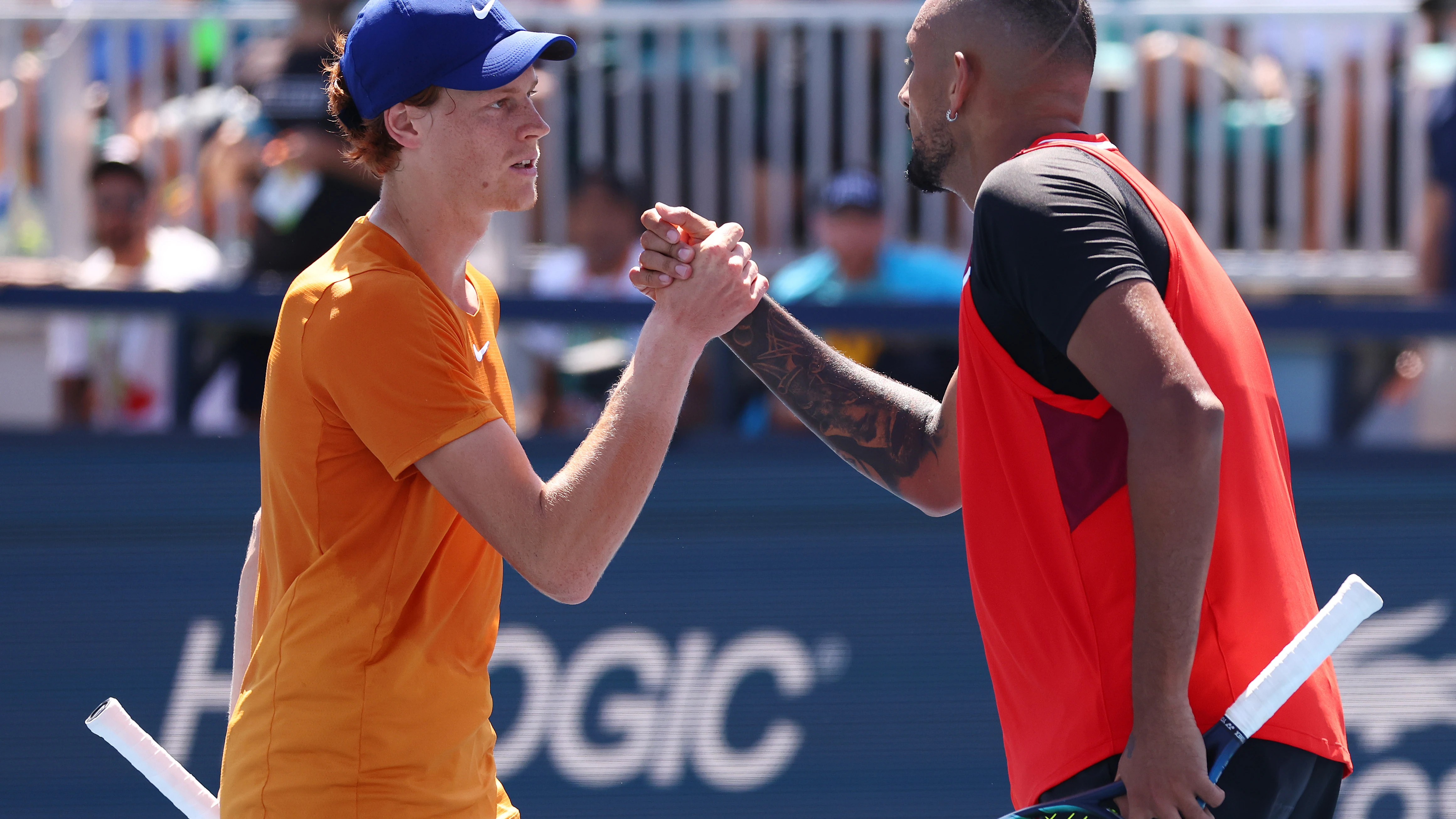 Nick Kyrgios y Jannick Sinner