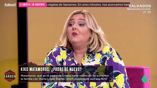 ROCA Pilar Vidal: "Me consta que Kiko Matamoros es bastante activo sexualmente" ROCA Pilar Vidal: "Me consta que Kiko Matamoros es bastante activo sexualmente"