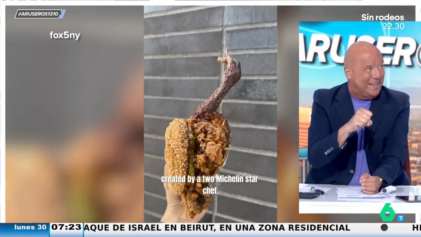 Así es la viral hamburguesa de pollo frito que arrasa en Estados Unidos: "¿Obra de arte o aberración?" Así es la viral hamburguesa de pollo frito que arrasa en Estados Unidos: "¿Obra de arte o aberración?"