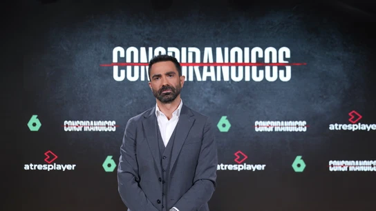 Joaquín Castellón, presentador de 'Conspiranoicos' Joaquín Castellón, presentador de 'Conspiranoicos'