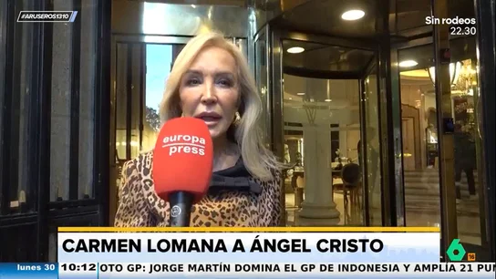 Carmen Lomana, sobre Ángel Cristo Jr: "Este despelleje a las madres que se ha puesto de moda, ¡qué horror!" Carmen Lomana, sobre Ángel Cristo Jr: "Este despelleje a las madres que se ha puesto de moda, ¡qué horror!"