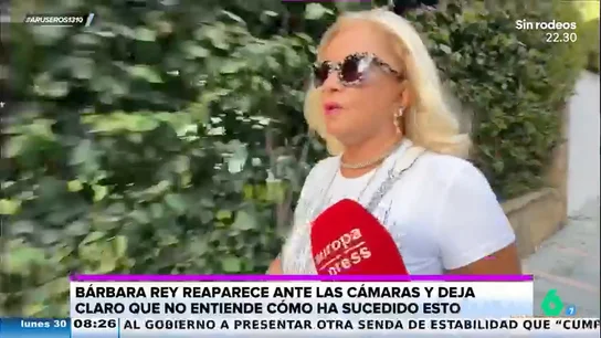 Bárbara Rey reaparece tras sus fotos con el rey Juan Carlos: "No puedo entender cómo no han parado esto" Bárbara Rey reaparece tras sus fotos con el rey Juan Carlos: "No puedo entender cómo no han parado esto"
