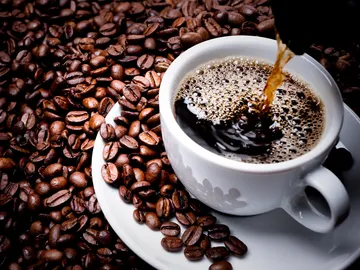 Una taza de café Una taza de café