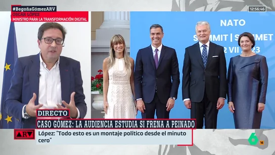 ARV- Óscar López tacha de "montaje político" el 'caso Begoña Gómez': "No hay nada" ARV- Óscar López tacha de "montaje político" el 'caso Begoña Gómez': "No hay nada"