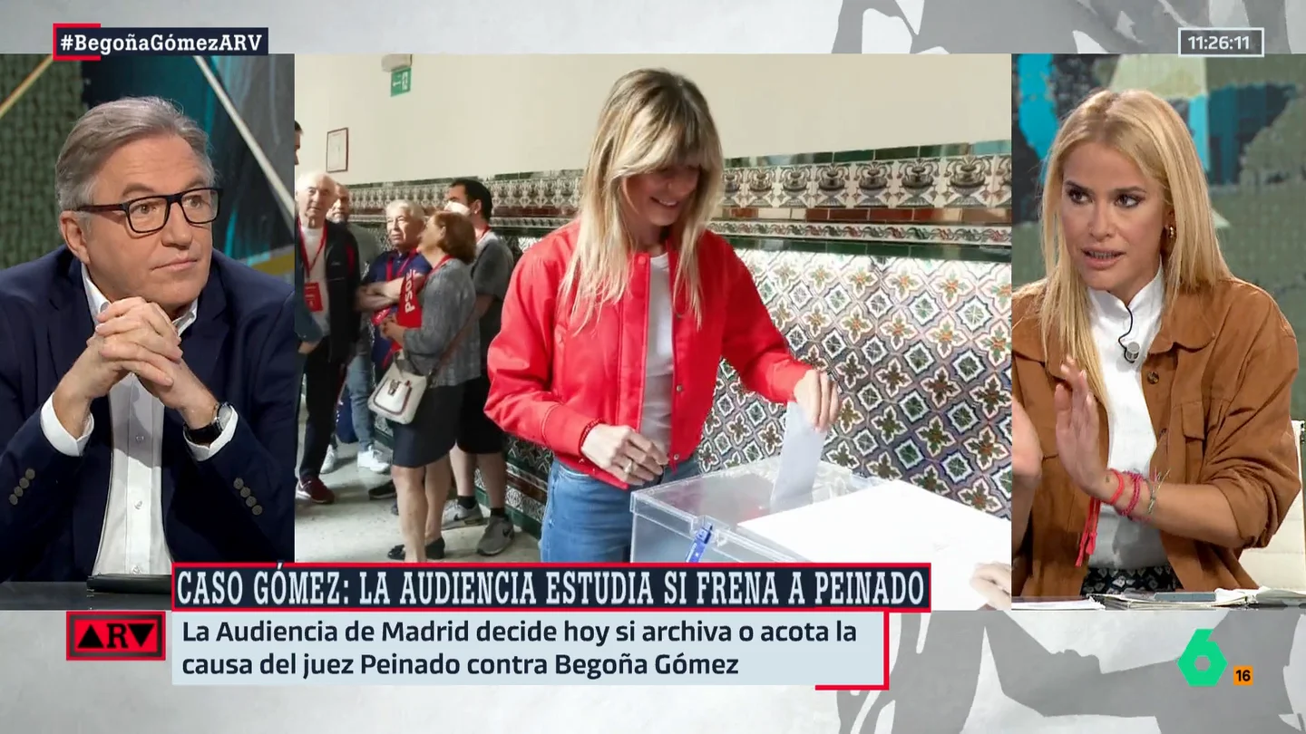 ARV-Afra Blanco analiza el 'caso Begoña Gómez': "Estamos ante una causa política liderada por un juez" ARV-Afra Blanco analiza el 'caso Begoña Gómez': "Estamos ante una causa política liderada por un juez"