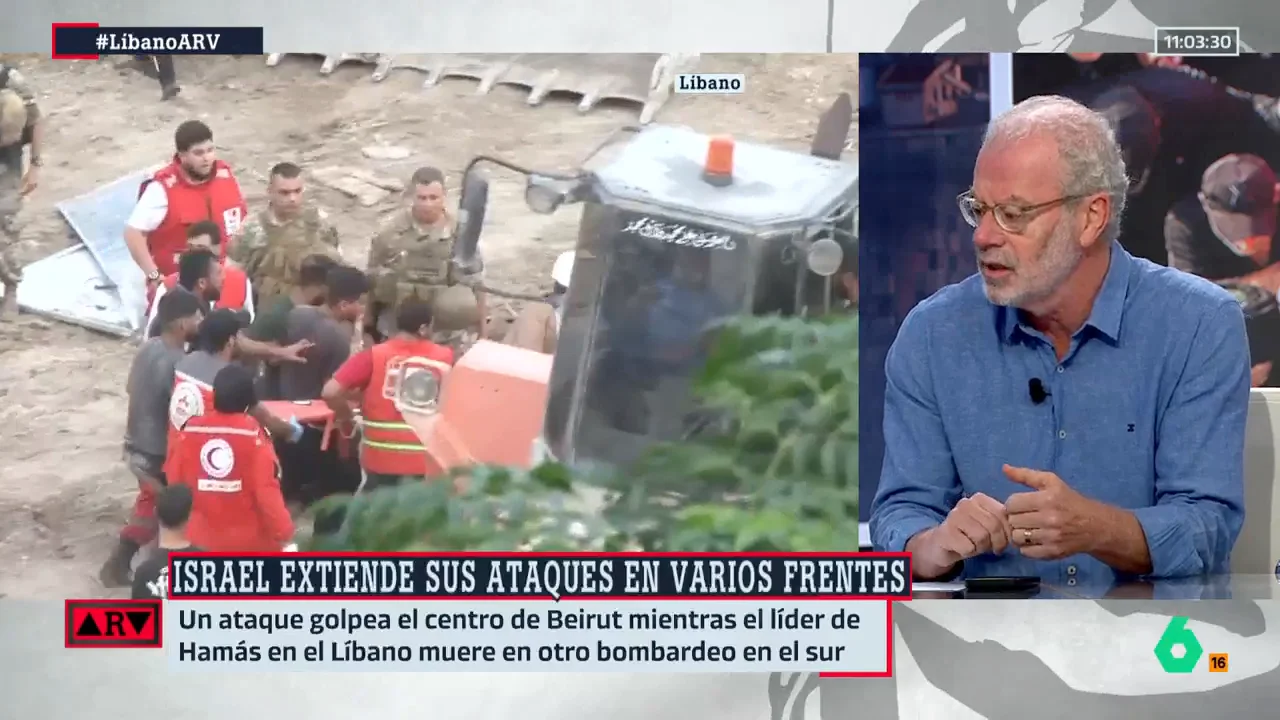 ARV- Jesús Núñez reacciona a los ataques de Israel: "Netanyahu está decidido a ir a por todas"