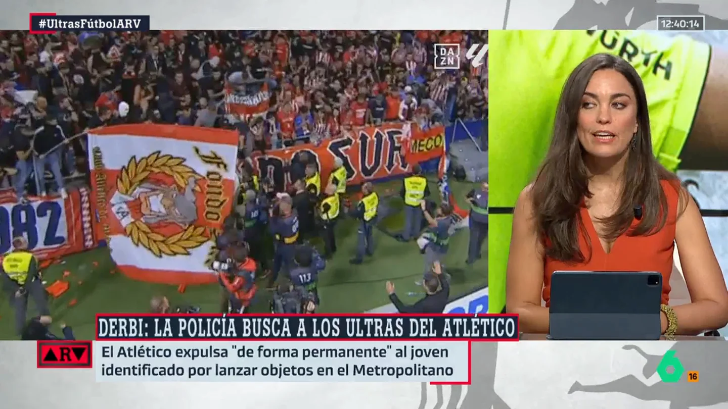 ARV- Marta García Aller, tras lo sucedido en el Metropolitano: "Mirar para otro lado también es ser cómplice" ARV- Marta García Aller, tras lo sucedido en el Metropolitano: "Mirar para otro lado también es ser cómplice"
