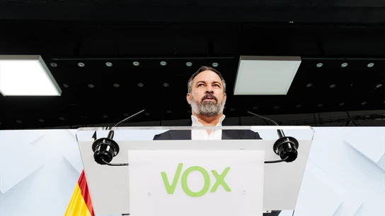 Imagen de archivo de Santiago Abascal. Imagen de archivo de Santiago Abascal.