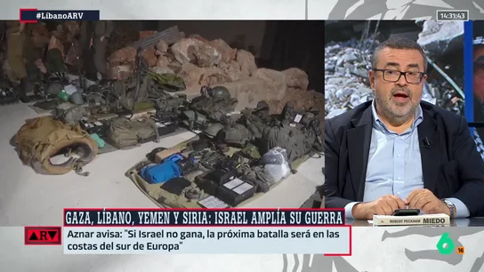 ARV- Pedro Rodríguez advierte sobre los movimientos de Israel: "Esto va más allá de otra guerrita en Líbano" ARV- Pedro Rodríguez advierte sobre los movimientos de Israel: "Esto va más allá de otra guerrita en Líbano"