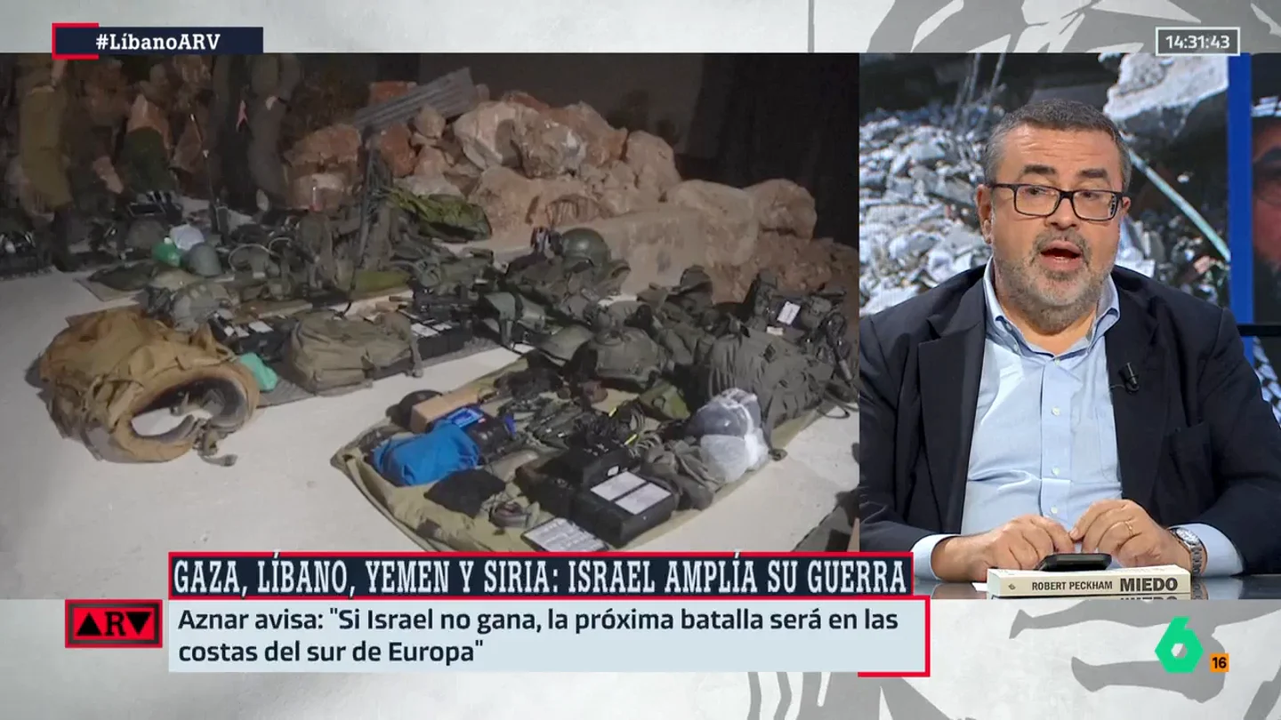 ARV- Pedro Rodríguez advierte sobre los movimientos de Israel: "Esto va más allá de otra guerrita en Líbano" ARV- Pedro Rodríguez advierte sobre los movimientos de Israel: "Esto va más allá de otra guerrita en Líbano"