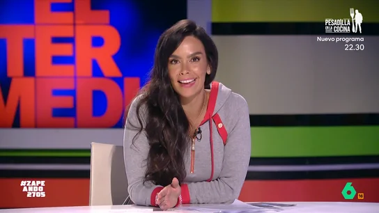 Cristina Pedroche "encantada" con la imitación de la 'Señora bien' en El Intermedio Cristina Pedroche "encantada" con la imitación de la 'Señora bien' en El Intermedio