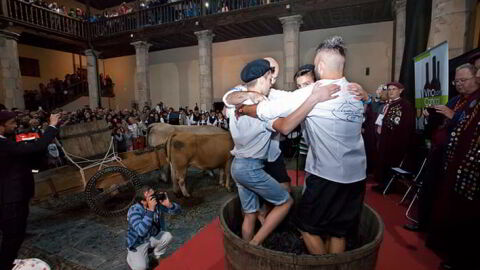 Vendimia en Cangas de Narcea