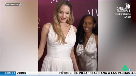 Angelina Jolie, más sonriente que nunca: así deslumbra vestida de blanco en la presentación de 'María' en Nueva York Angelina Jolie, más sonriente que nunca: así deslumbra vestida de blanco en la presentación de 'María' en Nueva York