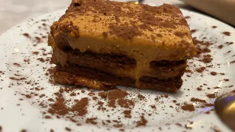 Chocotorta del restaurante Perón-Peron Chocotorta del restaurante Perón-Peron