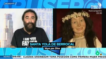 El Sevilla reacciona a la polémica santa de un pueblo gallego que dicen que se parece a Yola Berrocal o a Camilo Sesto