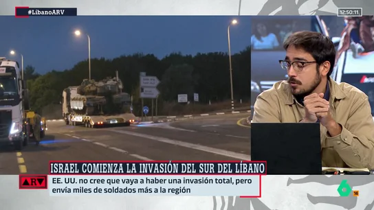 ARV-¿Hasta dónde van a llegar las fuerzas israelíes en Líbano? Eduardo Saldaña lo analiza ARV-¿Hasta dónde van a llegar las fuerzas israelíes en Líbano? Eduardo Saldaña lo analiza